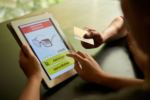 A detailed shot of an e-commerce checkout page on a tablet, with payment options clearly visible and a green checkmark, symbolizing a smooth and completed transaction during the holidays.