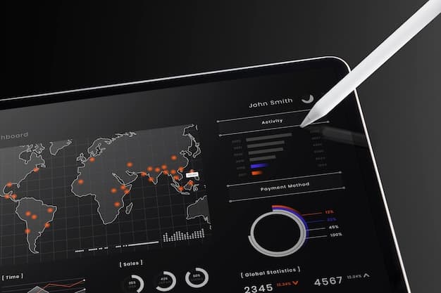 A dashboard displaying complex data analytics with graphs and charts related to shipping routes, delivery times, and cost savings, overlaid with subtle AI neuron patterns, indicating smart data-driven logistics management.