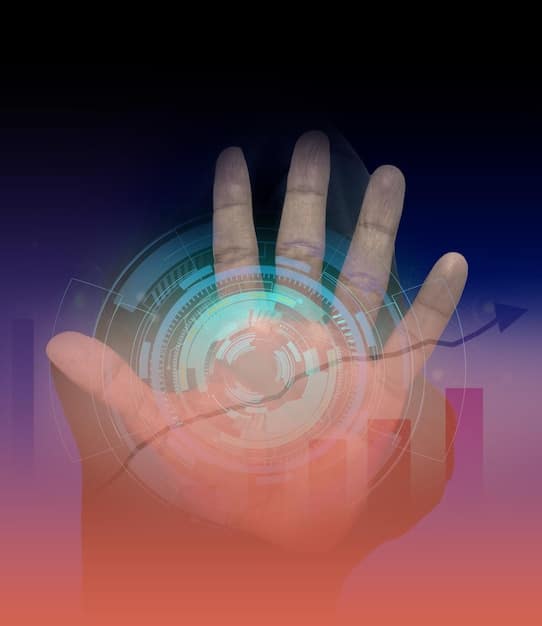 A digital illustration of a hand reaching out to grab various digital tools (e.g., gears, magnifying glass, calculator icons) floating in a cloud, symbolizing the importance of leveraging resources for micro-tasking success. The background is a subtle network grid pattern.